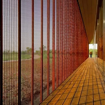 extérieur décoratif perforé tôle d'acier corten panneaux d'écran