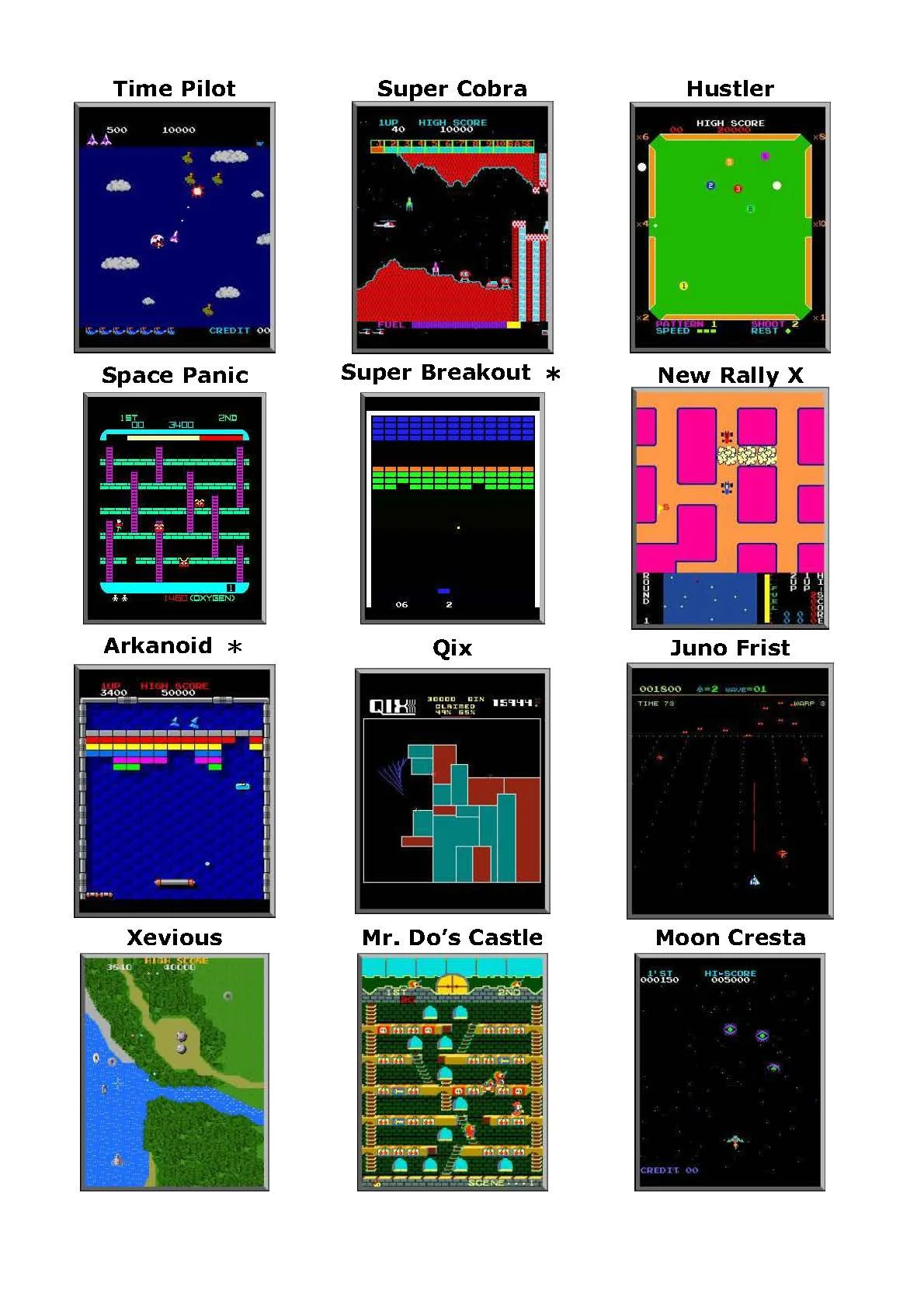 Classic 60 In 1 Cocktail Arcade Games Jamma Game Buy Coin Operated