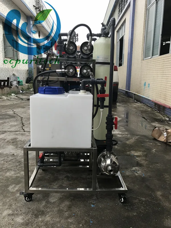200LPH ro water plant for seawater desalination for boat