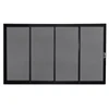 NFRC AS2047 standard custom sized external commercial aluminum alloy sliding doors and windows