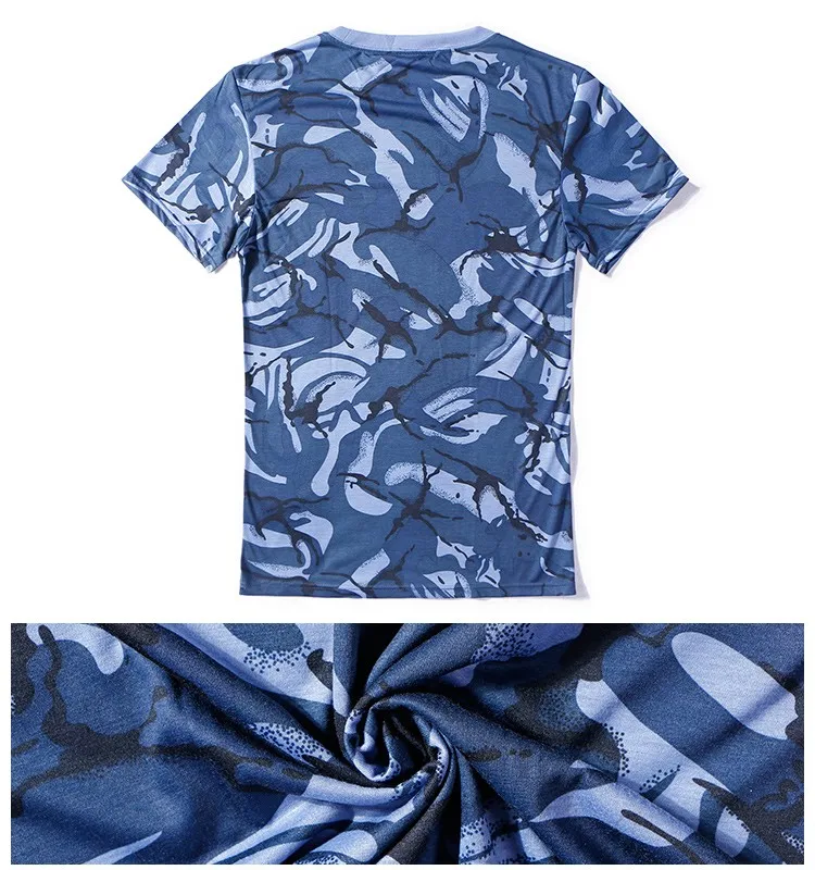 Summer Military Casual Blue Camo Shirts Men Buy Blue Camo Shirts Men