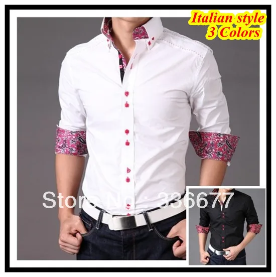 Compra camisas de estilo italiano online al por mayor de
