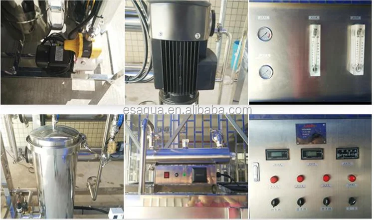 2000L/H RO Water System / Water Purification Plant