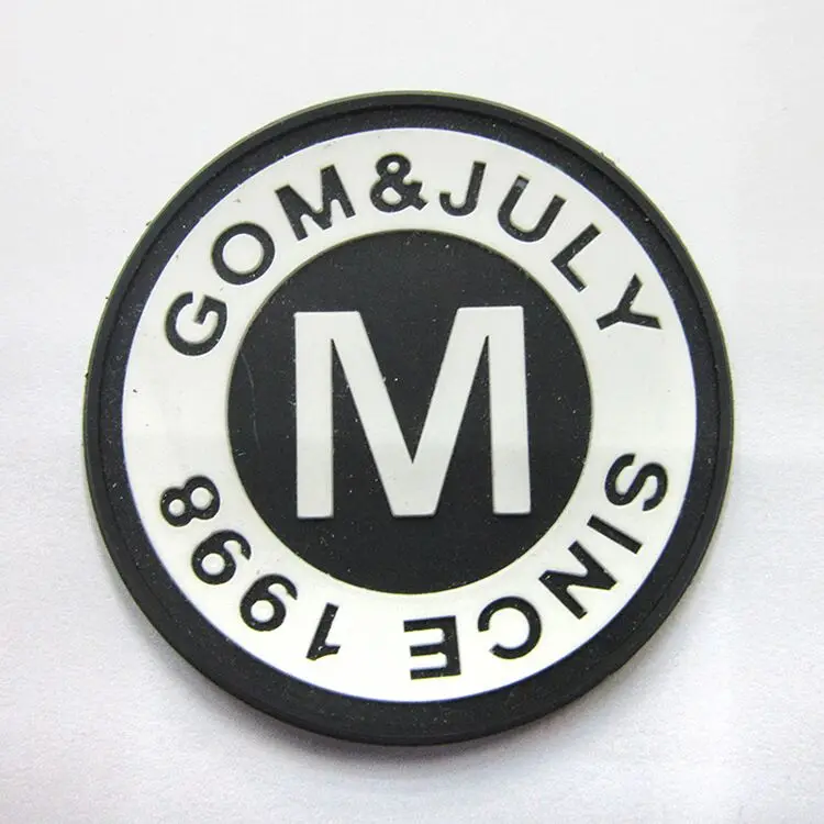 rubber logo patches