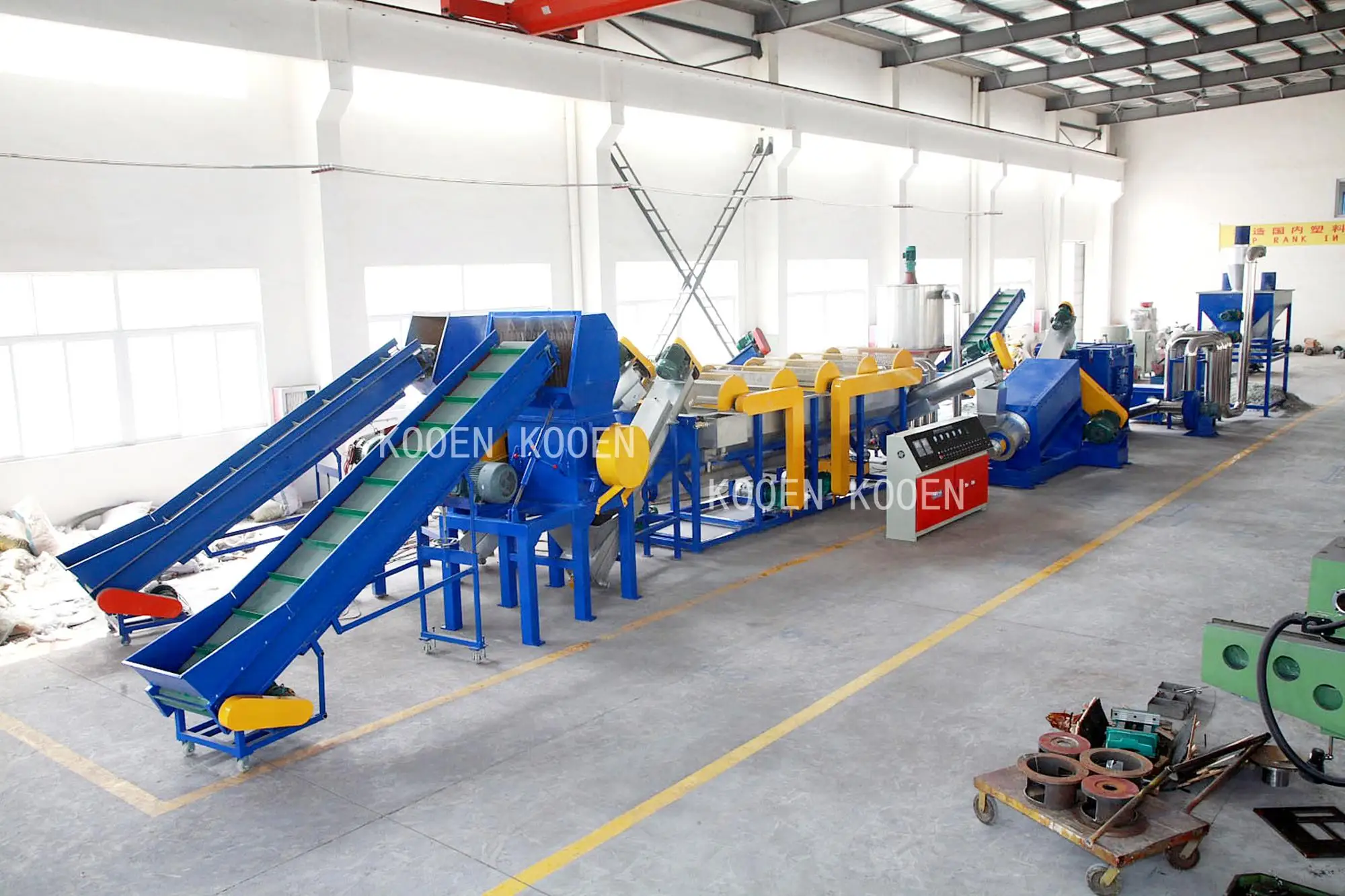 Pp Pe Lldpe Ldpe Film Plastic Recycling Washing Machine Plant/plastic