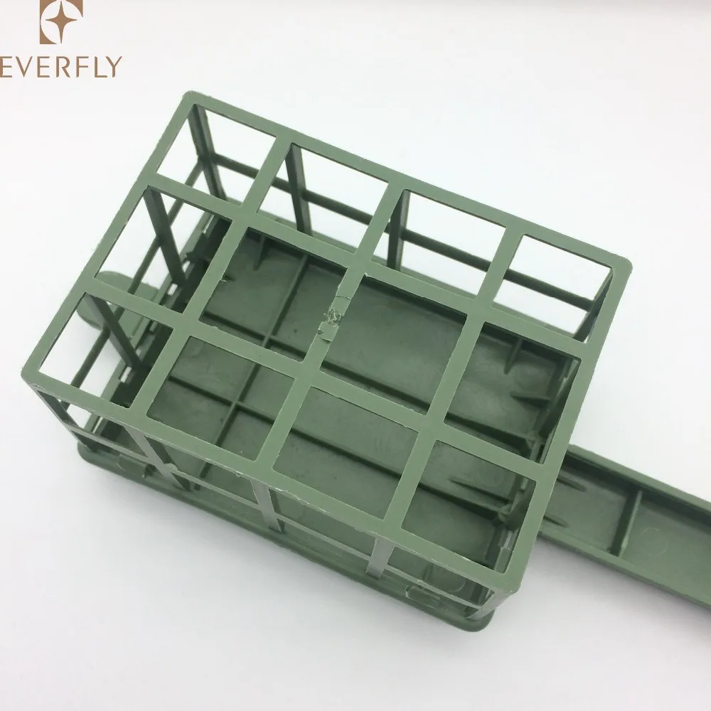 High Quality Tetragonum Green Flower Foam Cage Holder Buy Flower Foam