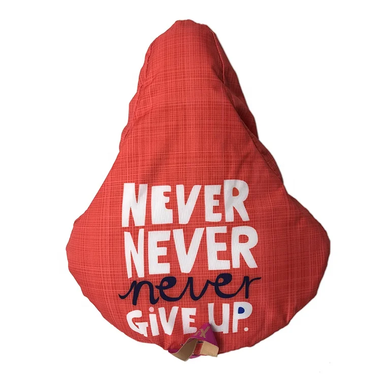 Custom Waterproof Saddle Cover Bicycle Seat Cover With Logo Advertisement Buy Saddle Cover