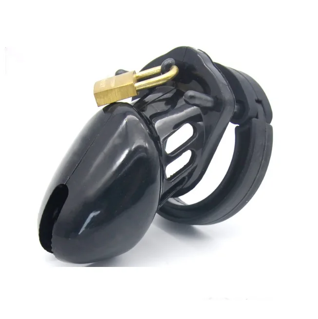 Silicone Soft Male Chastity DeviceCock Cage Lock 5