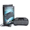i8 backlit English Russian Spanish Air Mouse 2.4GHz Wireless Keyboard Touchpad Handheld for TV BOX Android