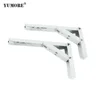 oem adjustable folding custom industrial welding cabinet floating decorative wall l shaped book shelf brackets