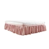Wholesale covers long linen quilted extreme short queen massage bed skirt