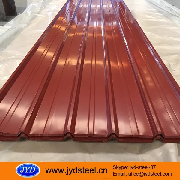 Ghana Popular 32 Gauge Trapezoidal Roofing Sheet 1025mm/ Full Hard Zinc