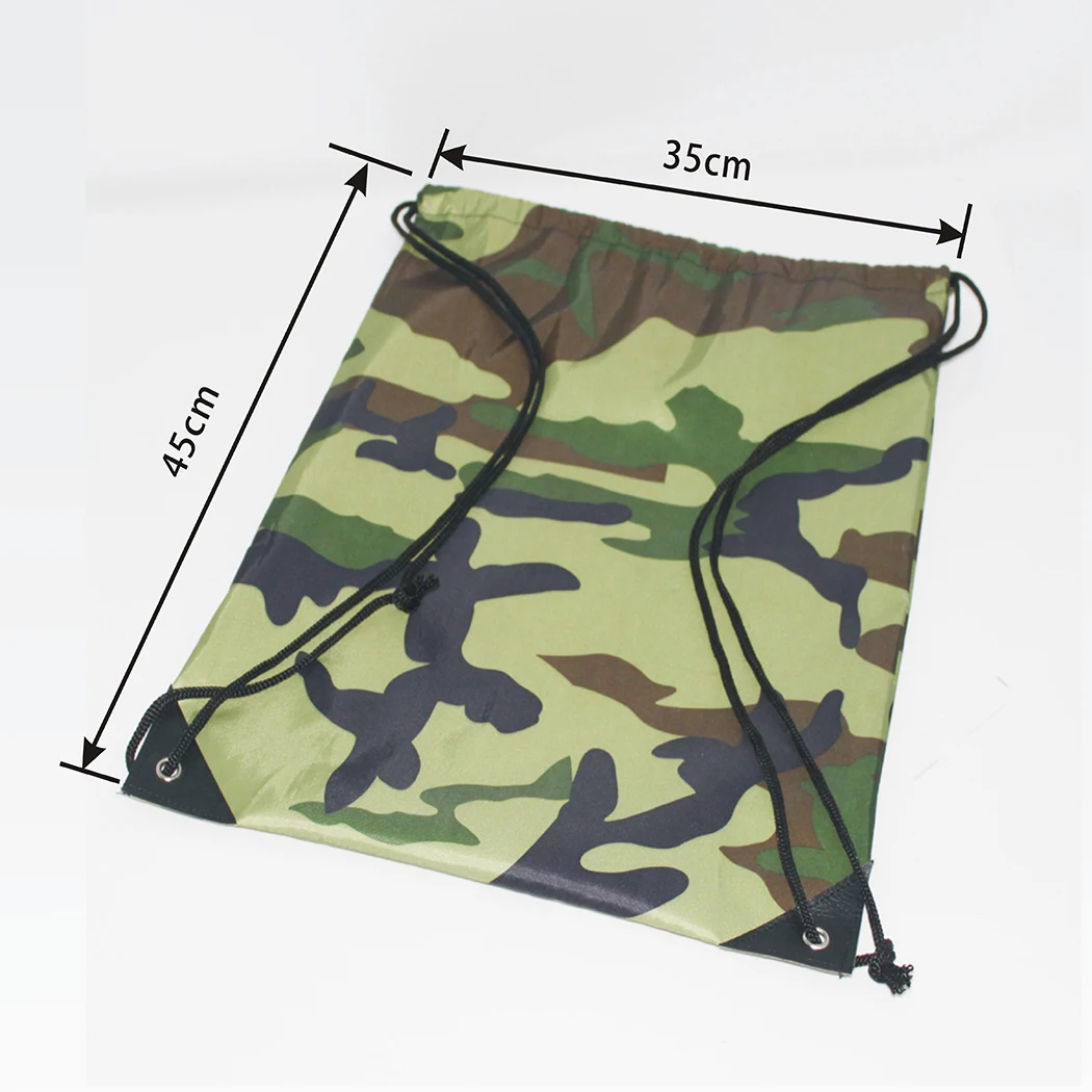 camo nylon bag