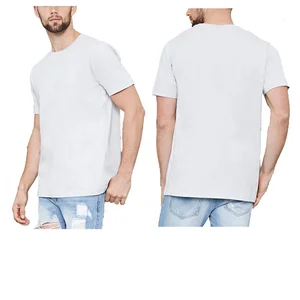 white cotton blank plain men's custom tshirt white cotton blank plain men's custom tshirt