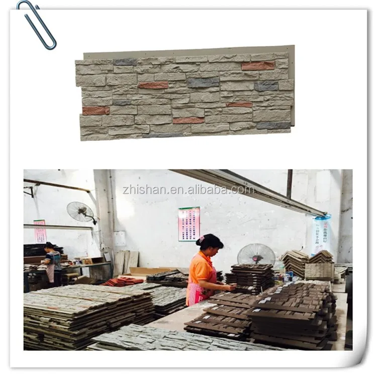 Grade A Quality Artificial Stone Panel/ Fake Stone Fake Stone Panels