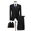 3 piece Slim Fit Royal Blue Men's Suit Set Wedding Groom Tuxedos Suit Dress Men Formal Business Suit with Pants Dinner Jacket