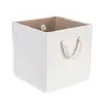 400830 Square tall fancy long big storage bins on sale linen canvas archive boxes and organizing baskets