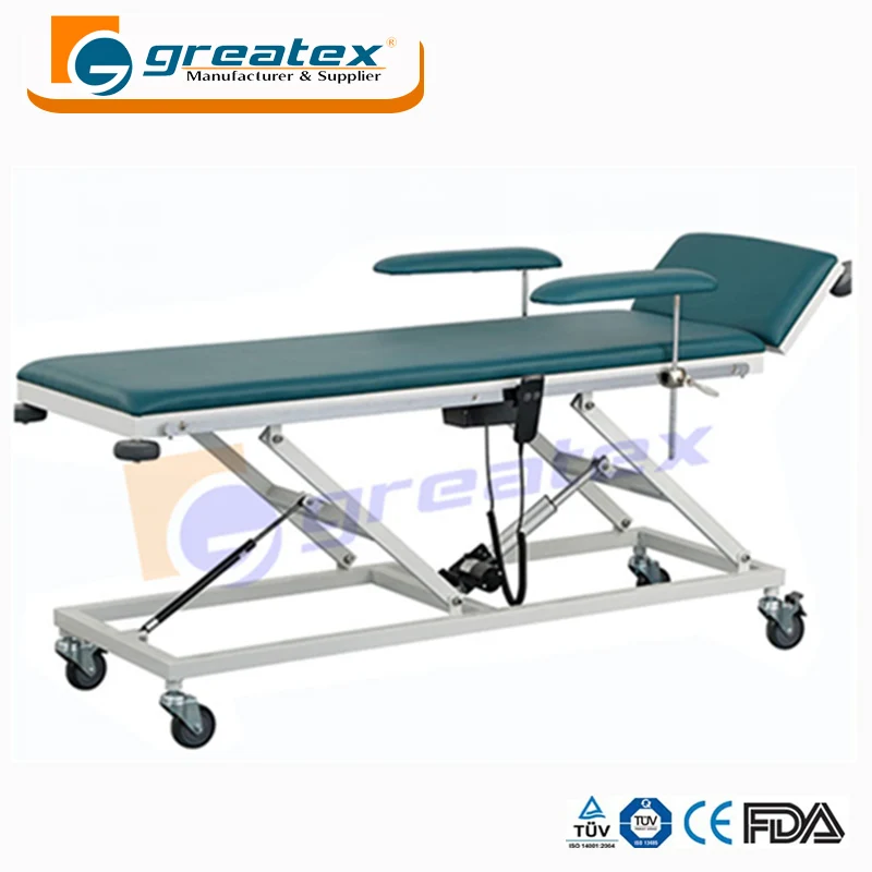 Medical Examination Foldable Hospital Beds Couch Sale Hydraulic