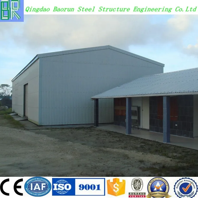 CE Prefabricated Light Steel Structure Design