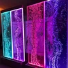 NEW programmed swirling dancing bubble wall water bubble screen for hotel lobby and shopping malls