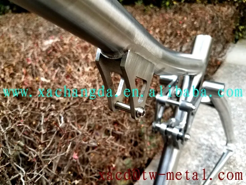 Titanium Full Suspension Mountain Bicycle Frame Titanium Suspension