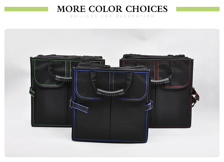 Trunk Storage Organizer Foldable Storage Box Bin For Truck SUV