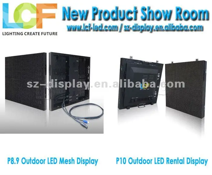 P10 outdoor full color led display board for advertising