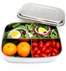 High quality square 304 stainless steel children's food thermos bento lunch box
