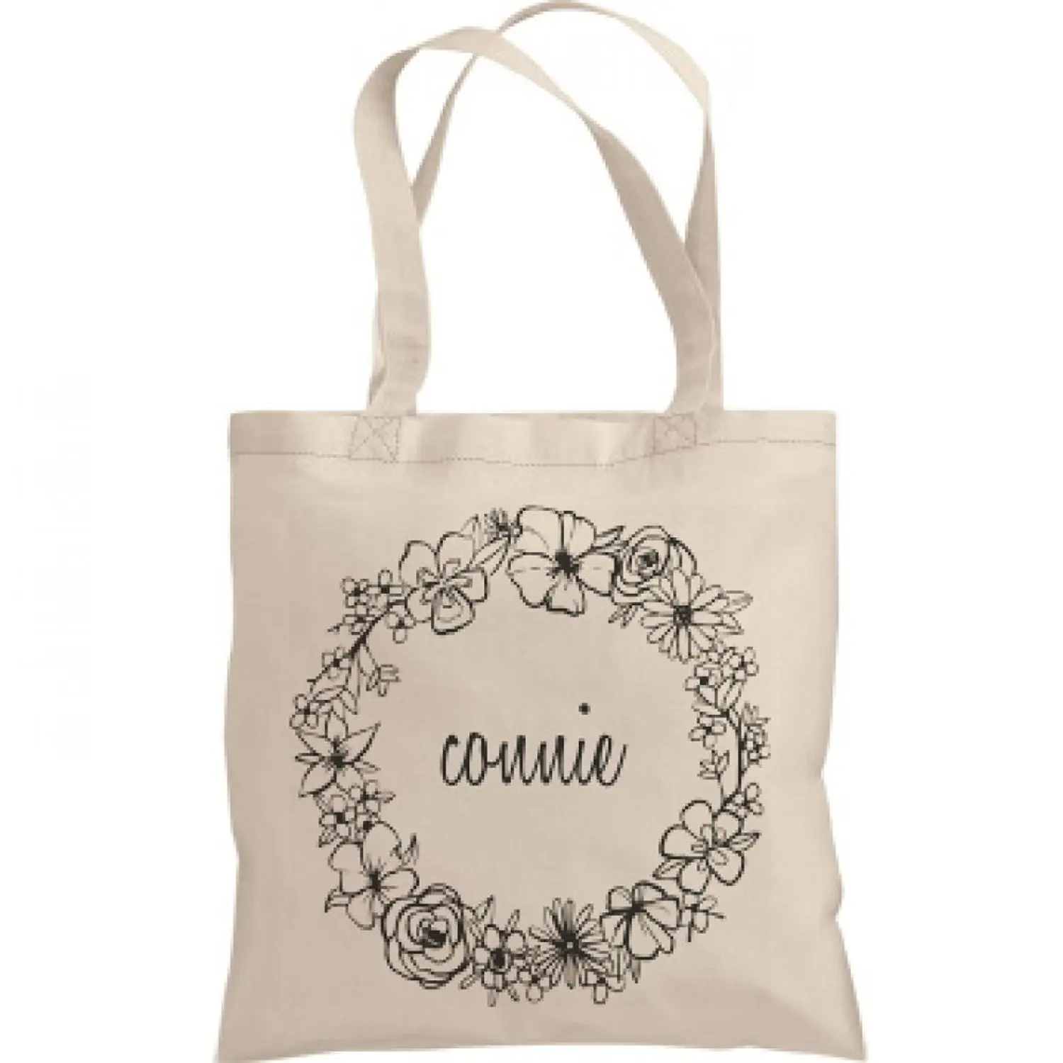 Buy Cute Floral Chloe Tote Bag: Liberty Bags Canvas Bargain Tote Bag in Cheap Price on comicsahoy.com