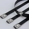 Self Lock Epoxy Coated 316 grade Stainless Steel Cable Band
