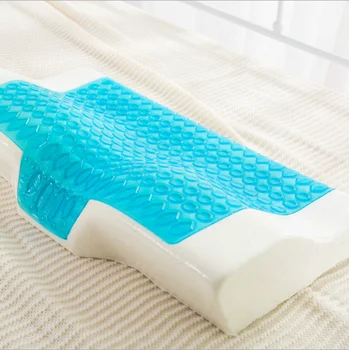 Hot Sale Ergonomic Design Aqua Cool Gel Pillow Memory Foam Cooling