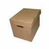 HOT SALE ARCHIVE STORAGE PAPER BOX BROWN KRAFT PAPER DOCUMENT PACKAGING CARTON BOX