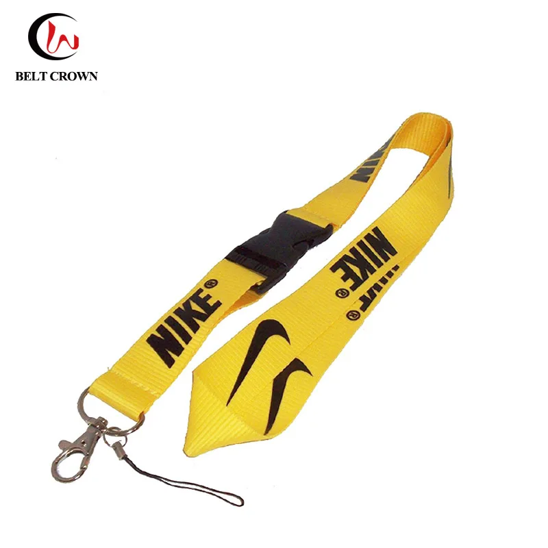 nike yellow lanyard
