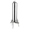 Sanitary Inox Microporous Membrane Filter with Top Pressure Gauge
