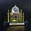 Crystal 24K Gold Plated Taj Mahal crystal building model Indian tourist souvenir