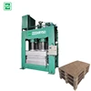 Complete Line Hot Press Compressed Wood Pallet Making Machine | Sawdust Wood Pallet Making Machine On Sale