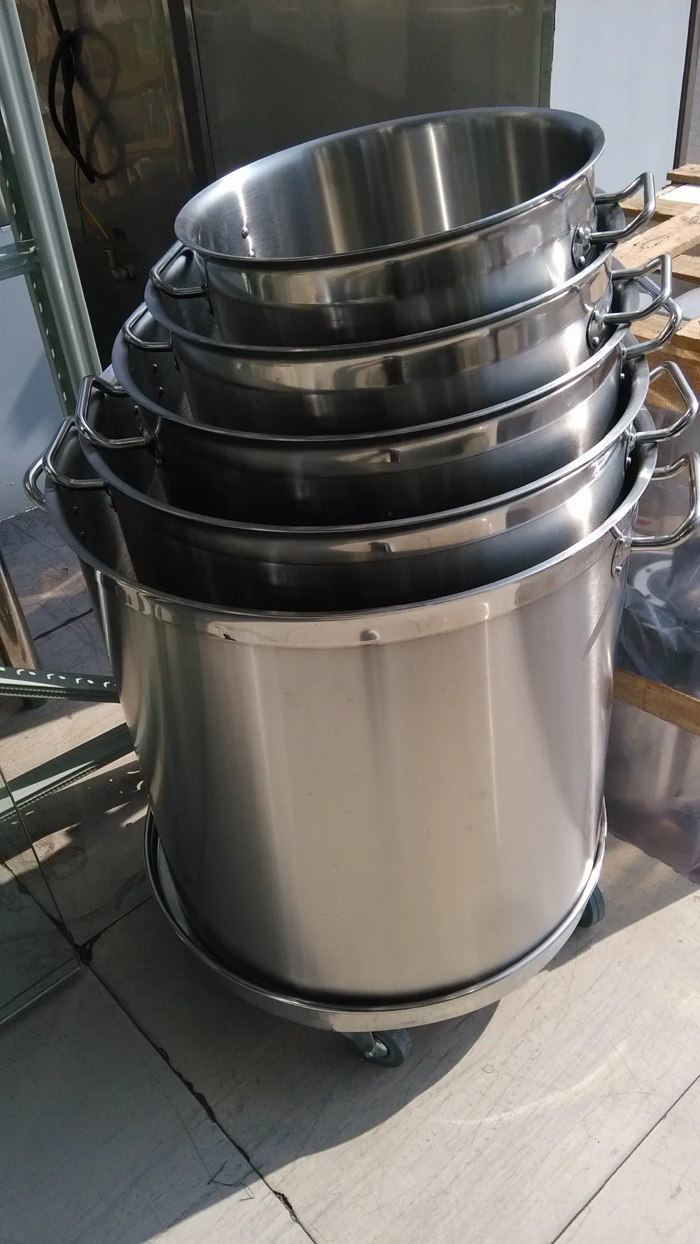 21l Stainless Steel Pot /3mm Thickness Stock Pot With Compound Bottom