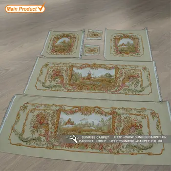 Stock On Aubusson Sofa Cover Tapestry Handmade Product Alibaba