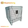Foldable Bulk PET Preforms bottle Stack and wire mesh Container