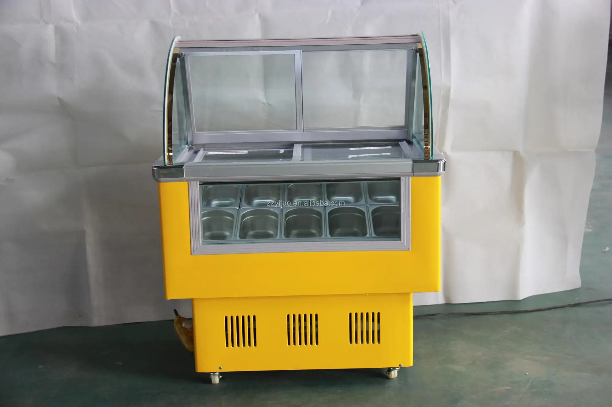 Novelty And Fashional Ice Cream Batch Deep Freezer Chest Storage