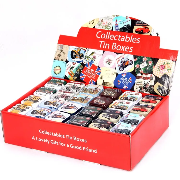 collectables tin boxes