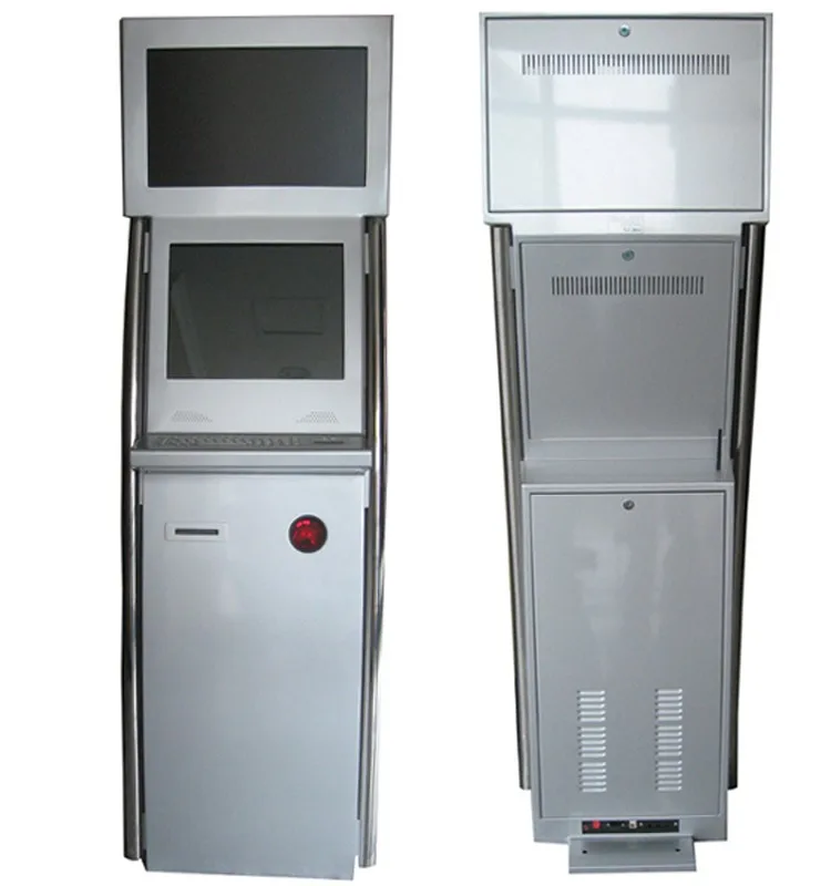 Dual Screen Kiosk Enclosure With Wifi Ups Buy Dual Screen