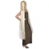 60" Extra Long Costume Wig Adult Lady Godiva Rapunzel Witch Blonde Sri Lanka Human Hair Wig