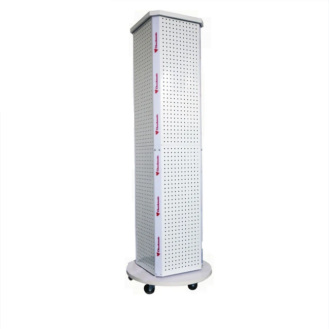 Floor Standing Rotating Pegboard Display Stand Buy Rotating Pegboard