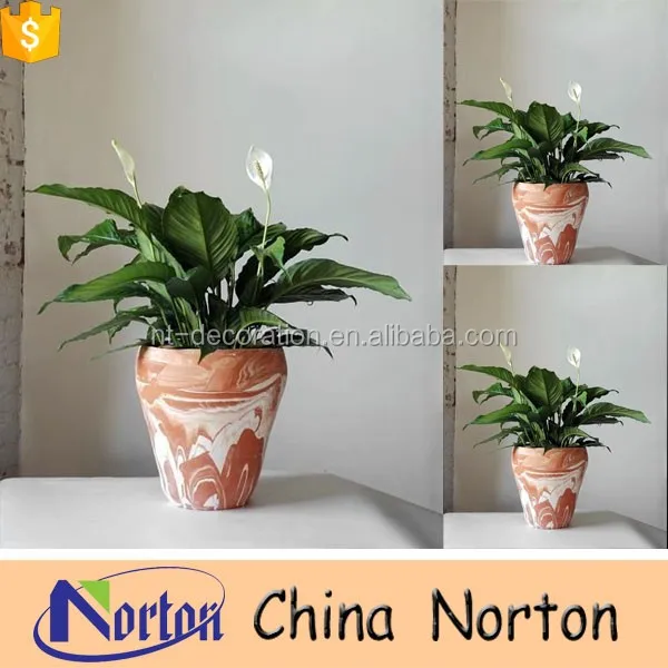marble flowerpot more 