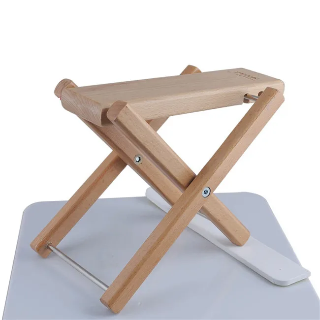 Guitar Solid Wood Footrest Classical Guitar Footstool Threegear Height