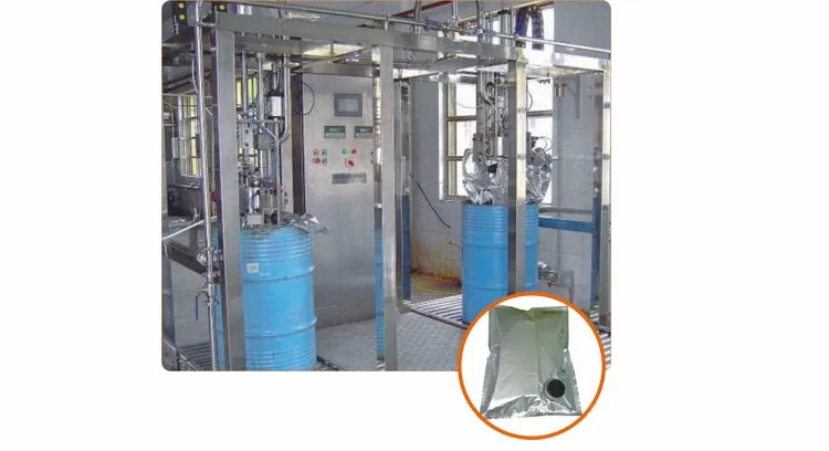 Great quality highly effective 1.5kw aseptic milk juice bag filling machine