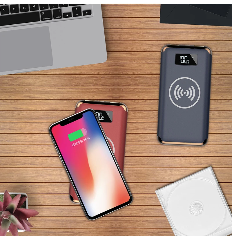 Innisfox Hot Saling Product 2020 Sharing Qi Wireless Power Bank 5000mah With Wireless Charger - ANKUX.COM