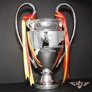 Uefa European Champions League Trophy Soccer Silver Trophy 42cm Sport ...