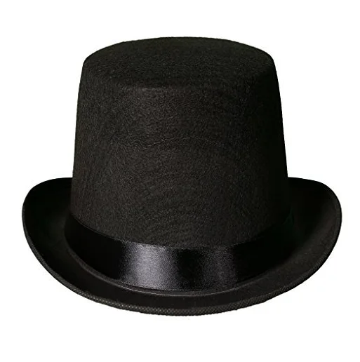 black stovepipe hat